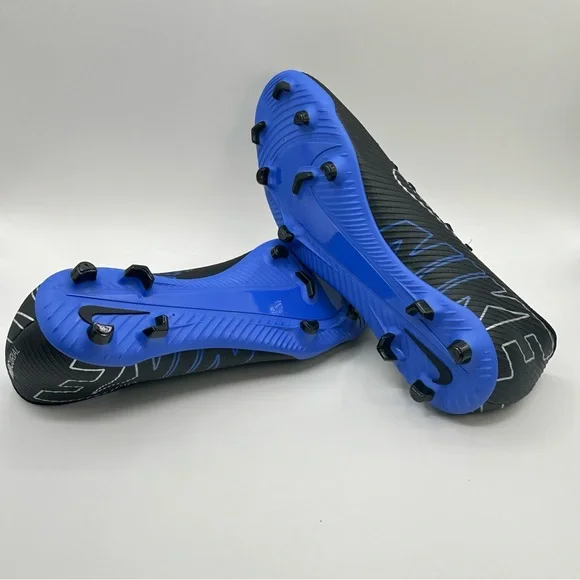 Men’s Nike Mercurial Vapor 15 Soccer Cleats Black Blue Sizes 9.5 Dj5963-040 New - Picture 7 of 10